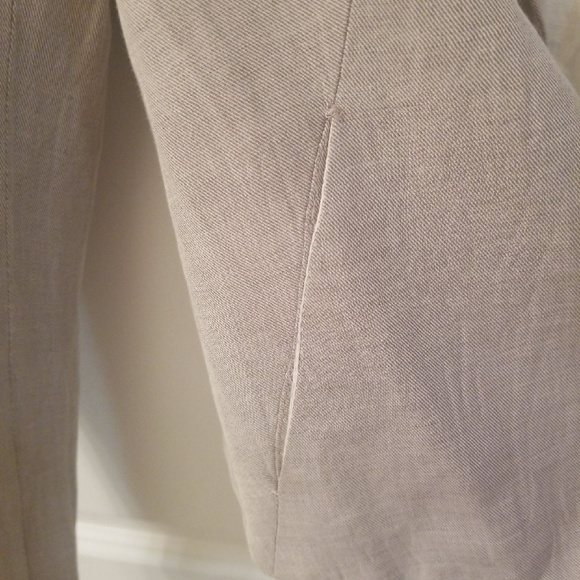 COPY - Short Linen Blazer by Zara Sz Small - Picture 6 of 8